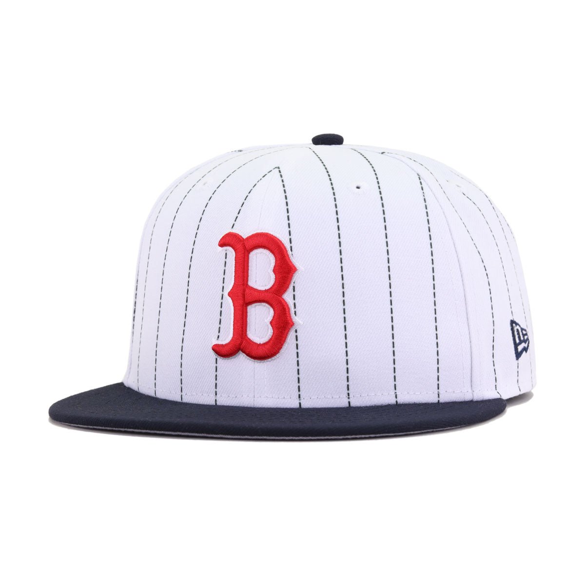 Boston Red Sox Navy Pinstripe New Era 59Fifty Fitted