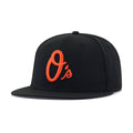 Baltimore Orioles Black New Era 59Fifty Fitted