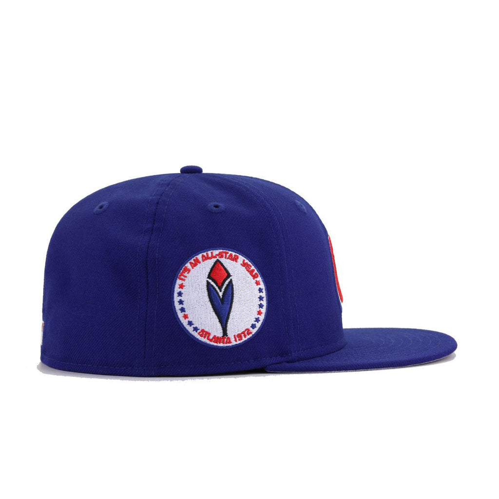 Atlanta Braves Dark Royal Blue 1972 All Star Game New Era 59Fifty Fitted