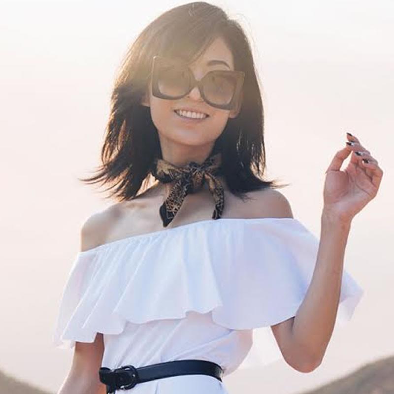 Womens Oversize Fashion Butterfly Shape Sunglasses 9225