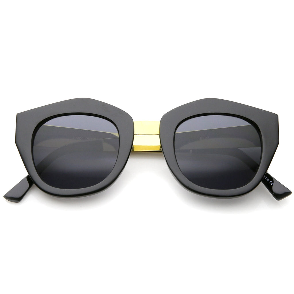 Women's Bold Geometric Square Lens Sunglasses A342
