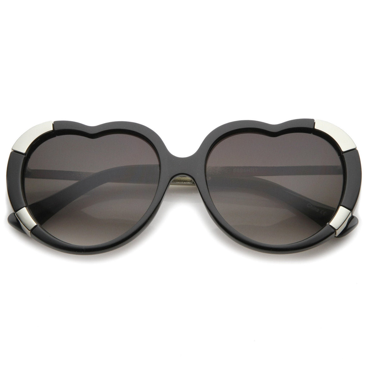 Women's Oversize Heart Shaped Sunglasses A224