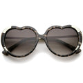 Women's Oversize Heart Shaped Sunglasses A224