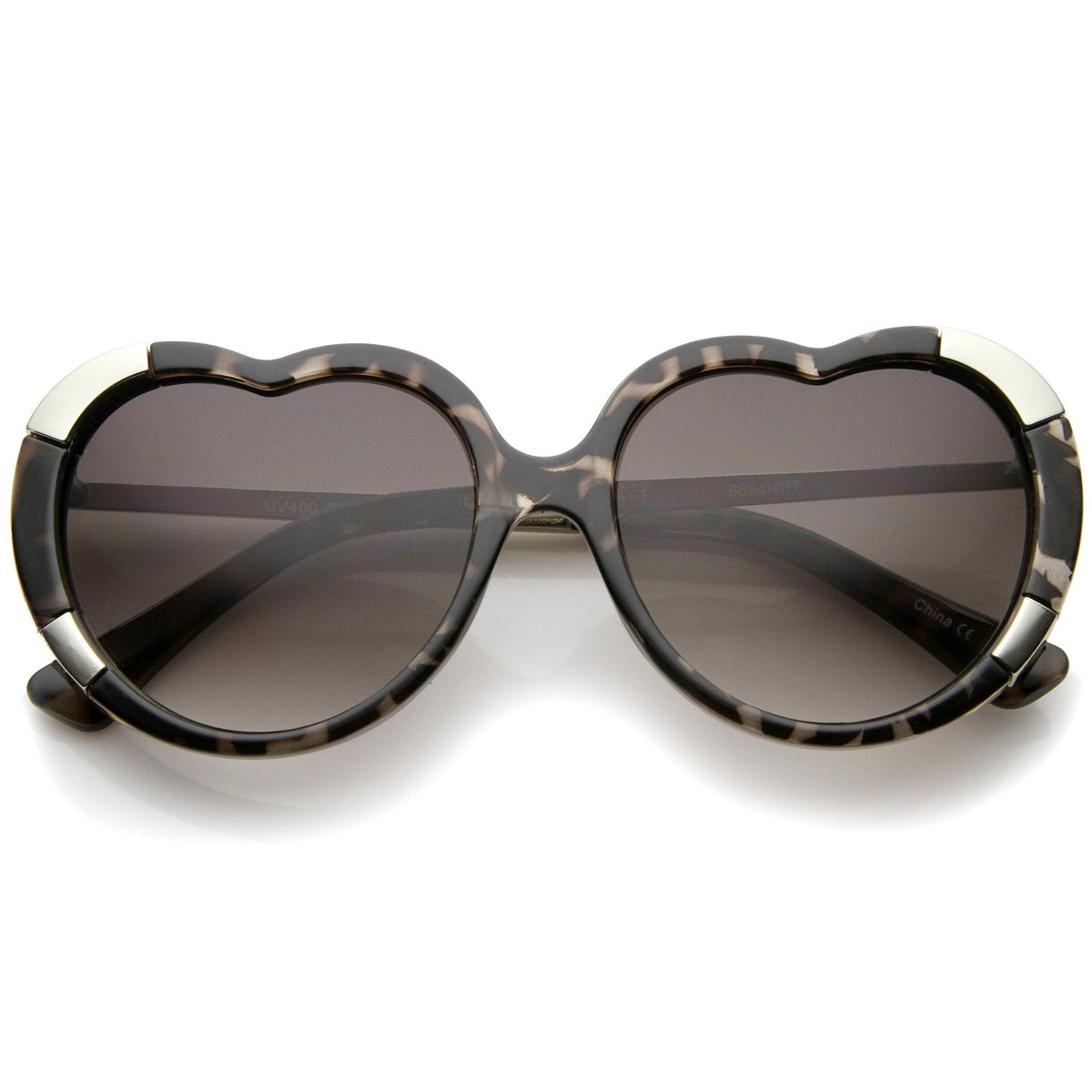 Women's Oversize Heart Shaped Sunglasses A224