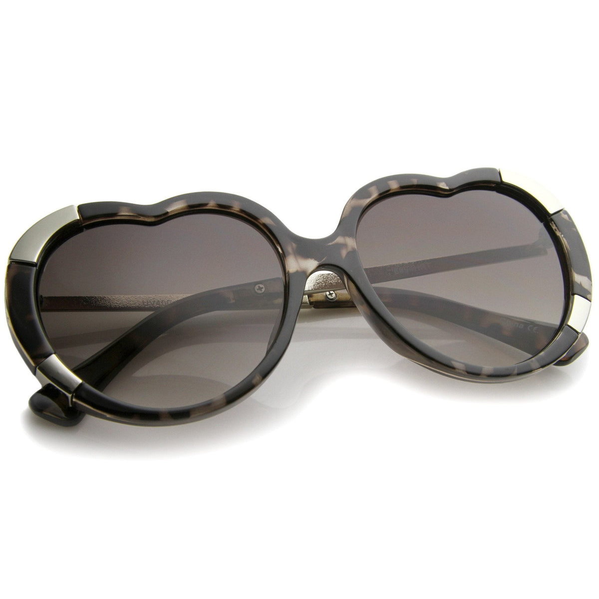 Women's Oversize Heart Shaped Sunglasses A224