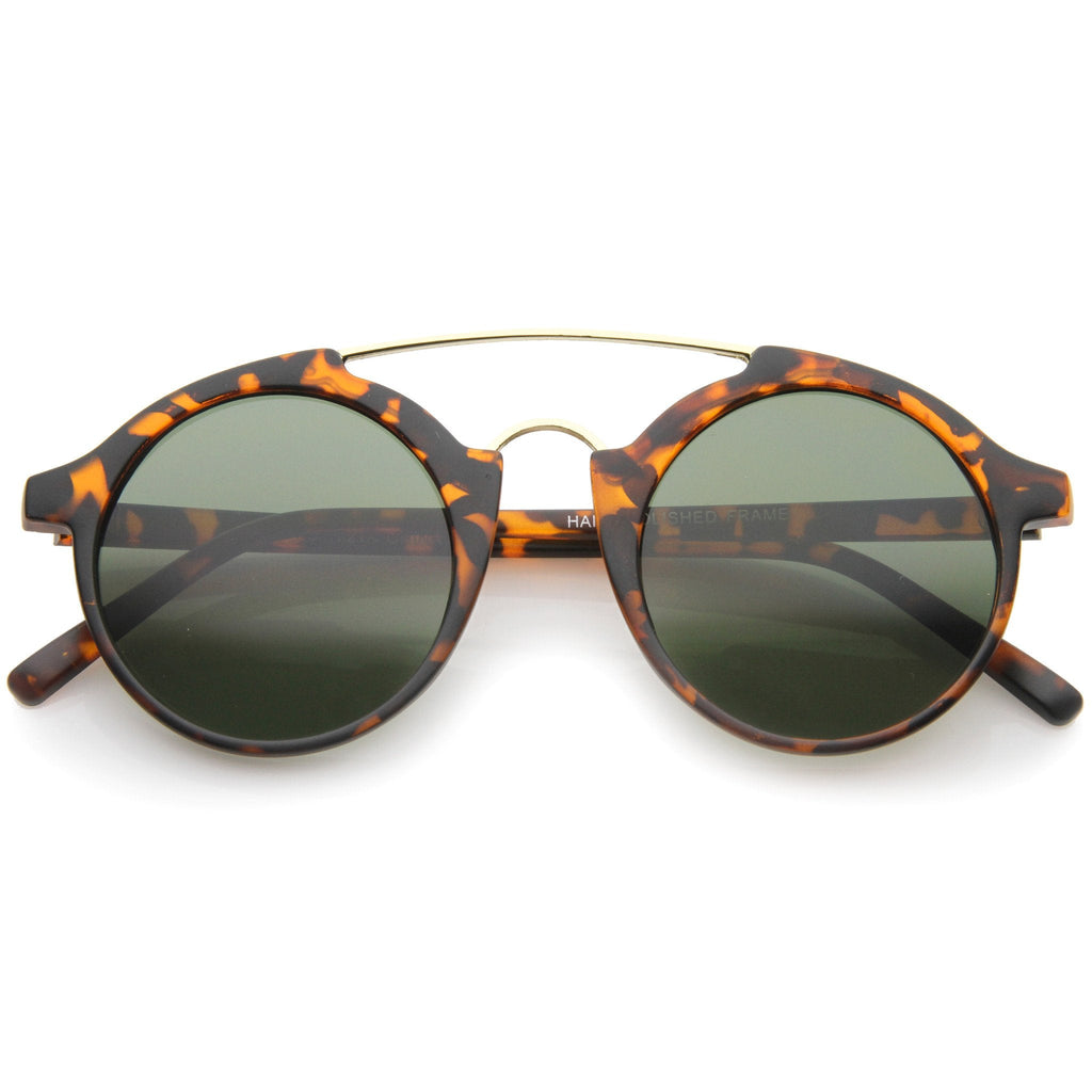 Retro Hipster Dapper Round Sunglasses A193