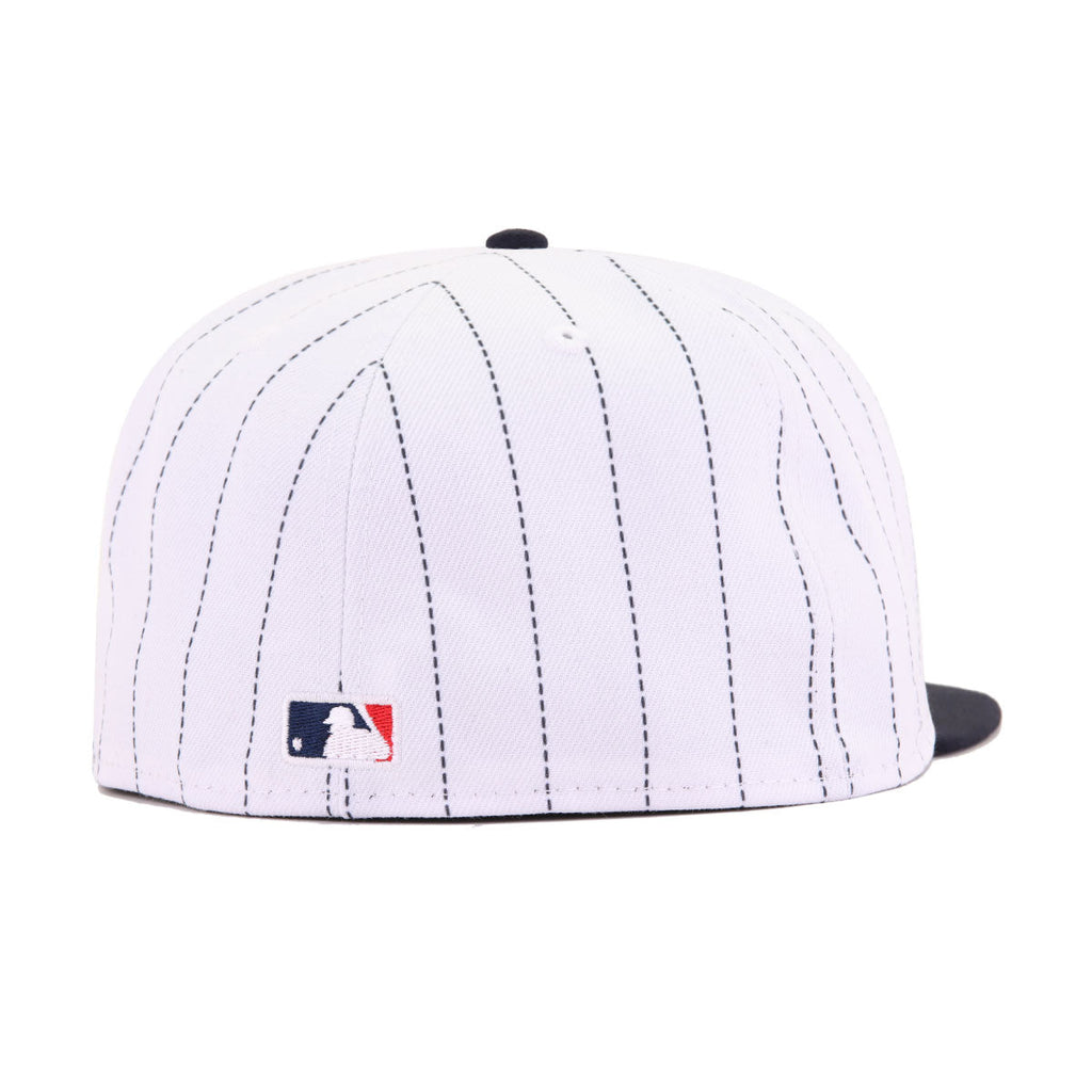 Boston Red Sox Navy Pinstripe New Era 59Fifty Fitted