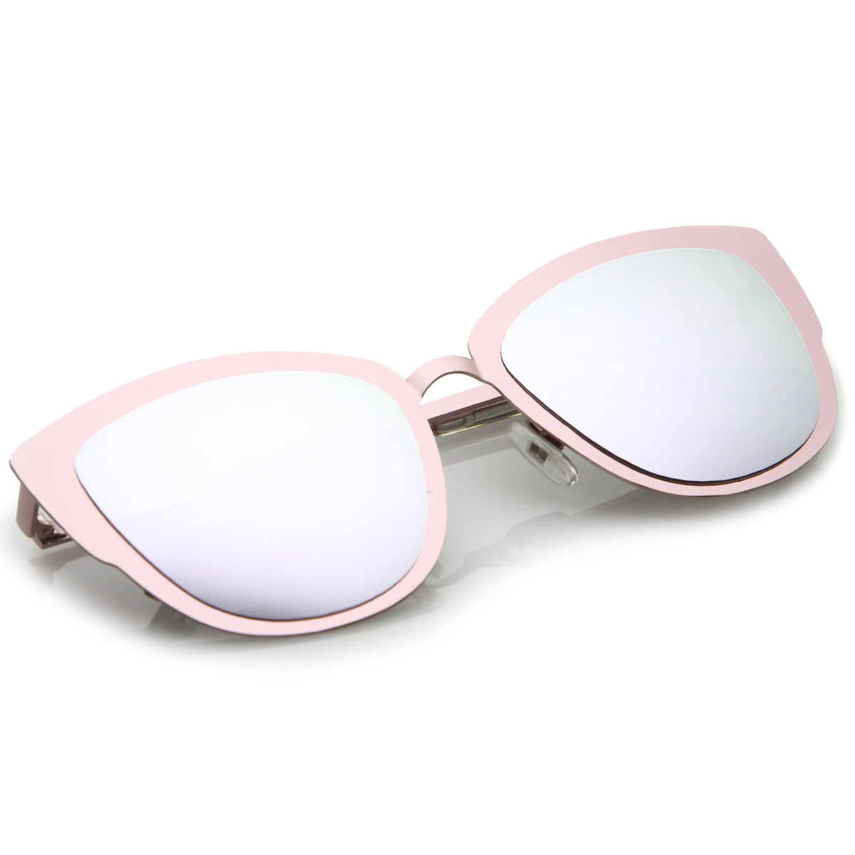 Premium Oversize Laser Cut Metal Cat Eye Sunglasses C368