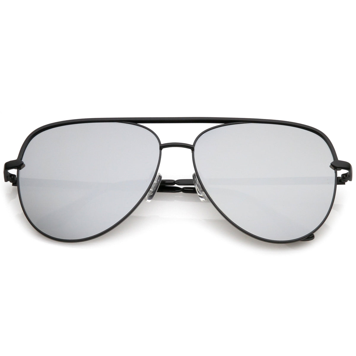 Premium Oversize Mirrored Flat Lens Aviator Sunglasses C361