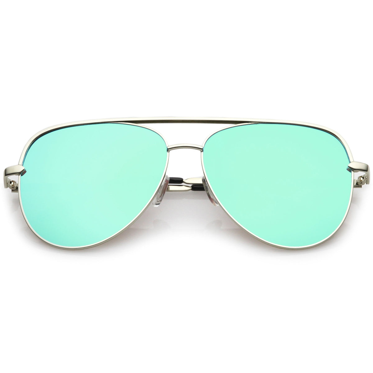 Premium Oversize Mirrored Flat Lens Aviator Sunglasses C361