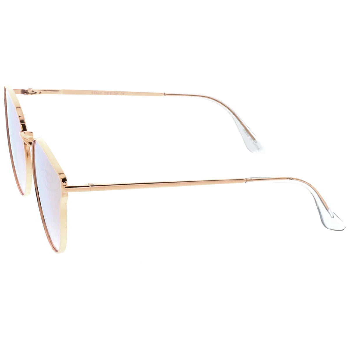 Women's Premium Mirrored Flat Lens Cat Eye Sunglasses C362