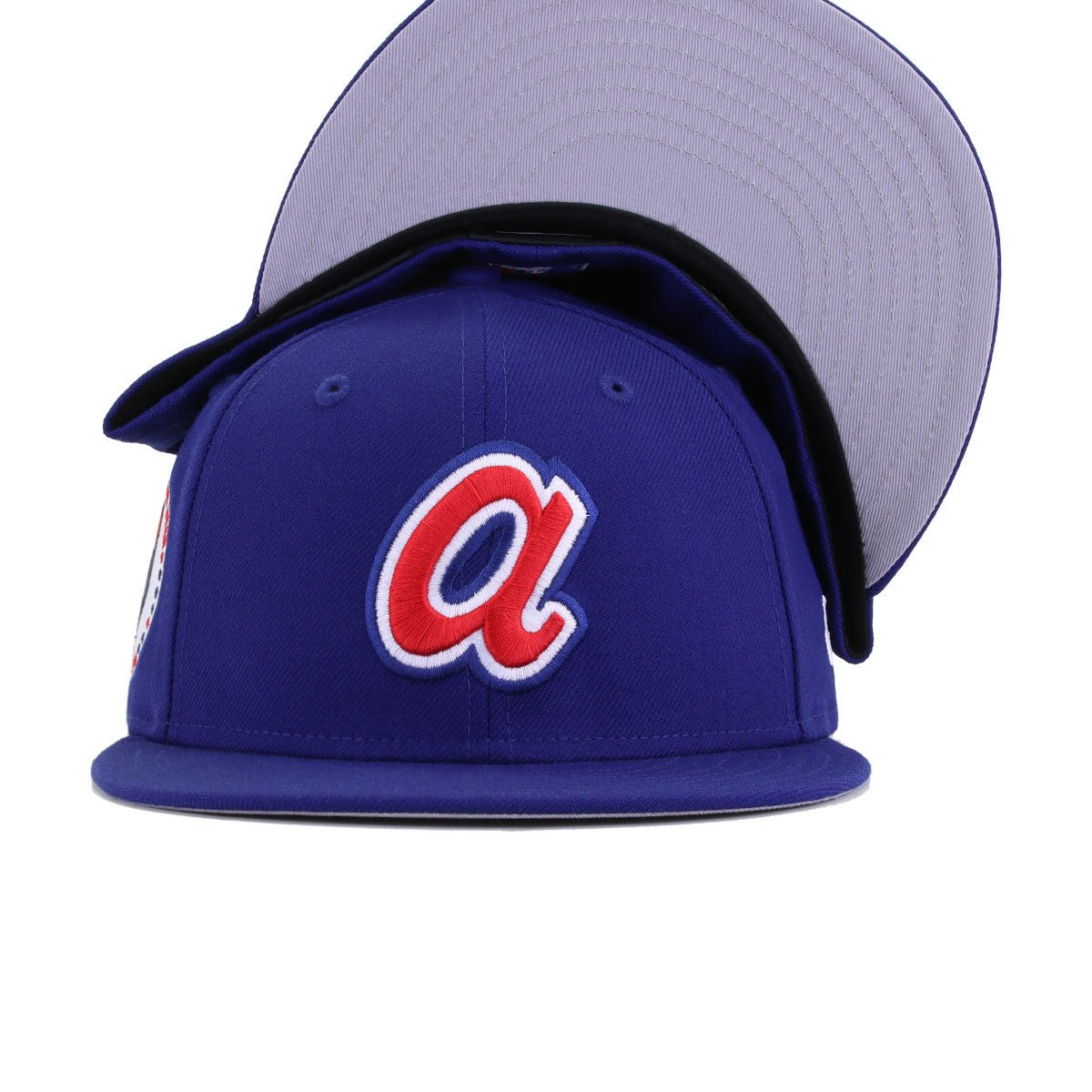 Atlanta Braves Dark Royal Blue 1972 All Star Game New Era 59Fifty Fitted