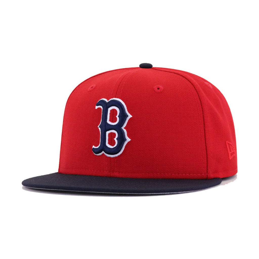 Boston Red Sox Scarlet Navy 2018 World Series New Era 59Fifty Fitted