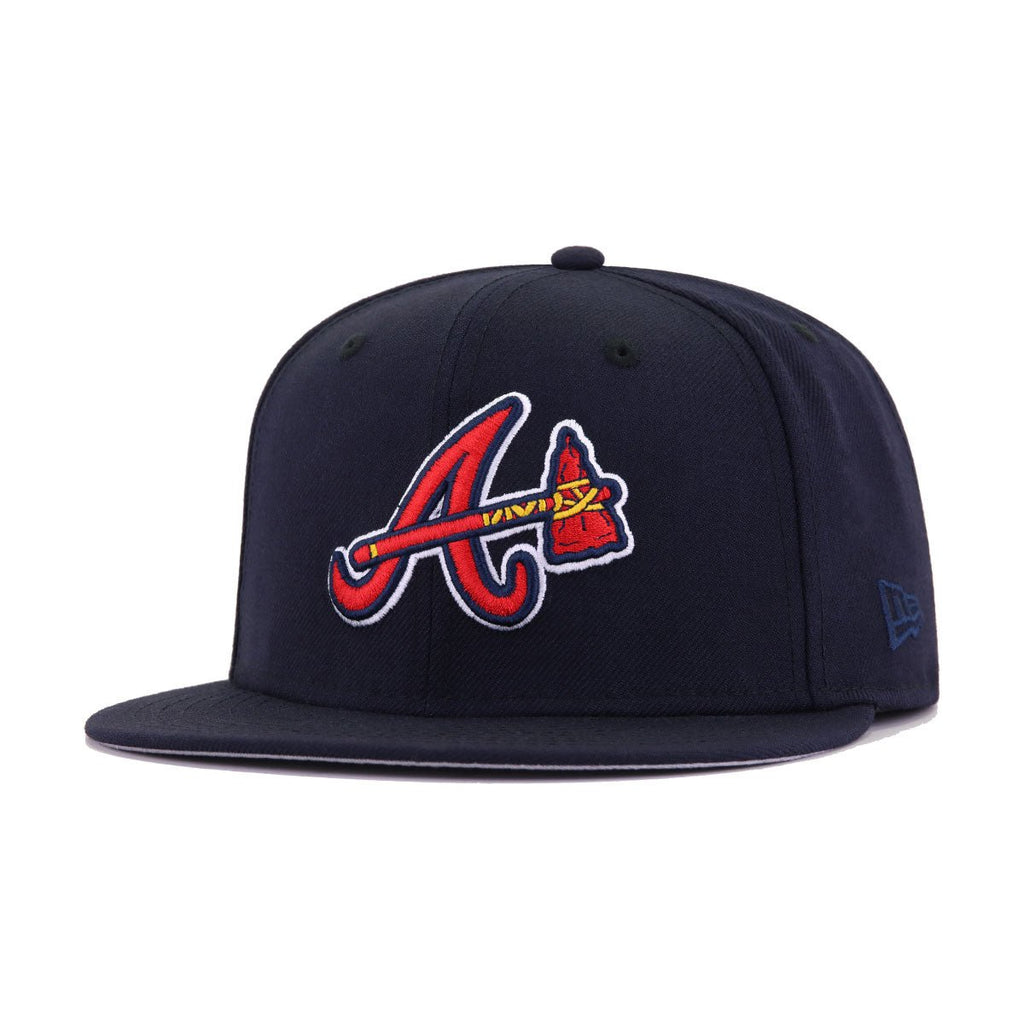 Atlanta Braves Navy New Era 9Fifty Snapback