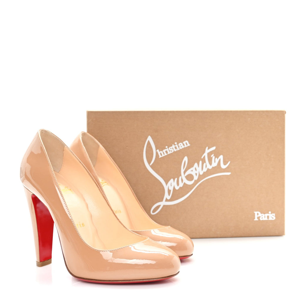 Patent Fififa 100 Pumps 36.5 Nude