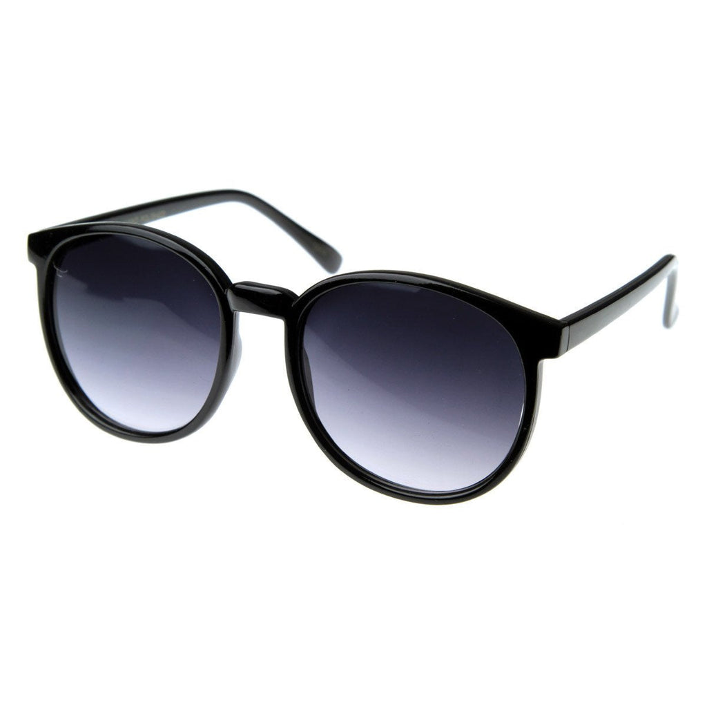 Large Vintage Dapper Round Spectacles P3 Sunglasses 8259