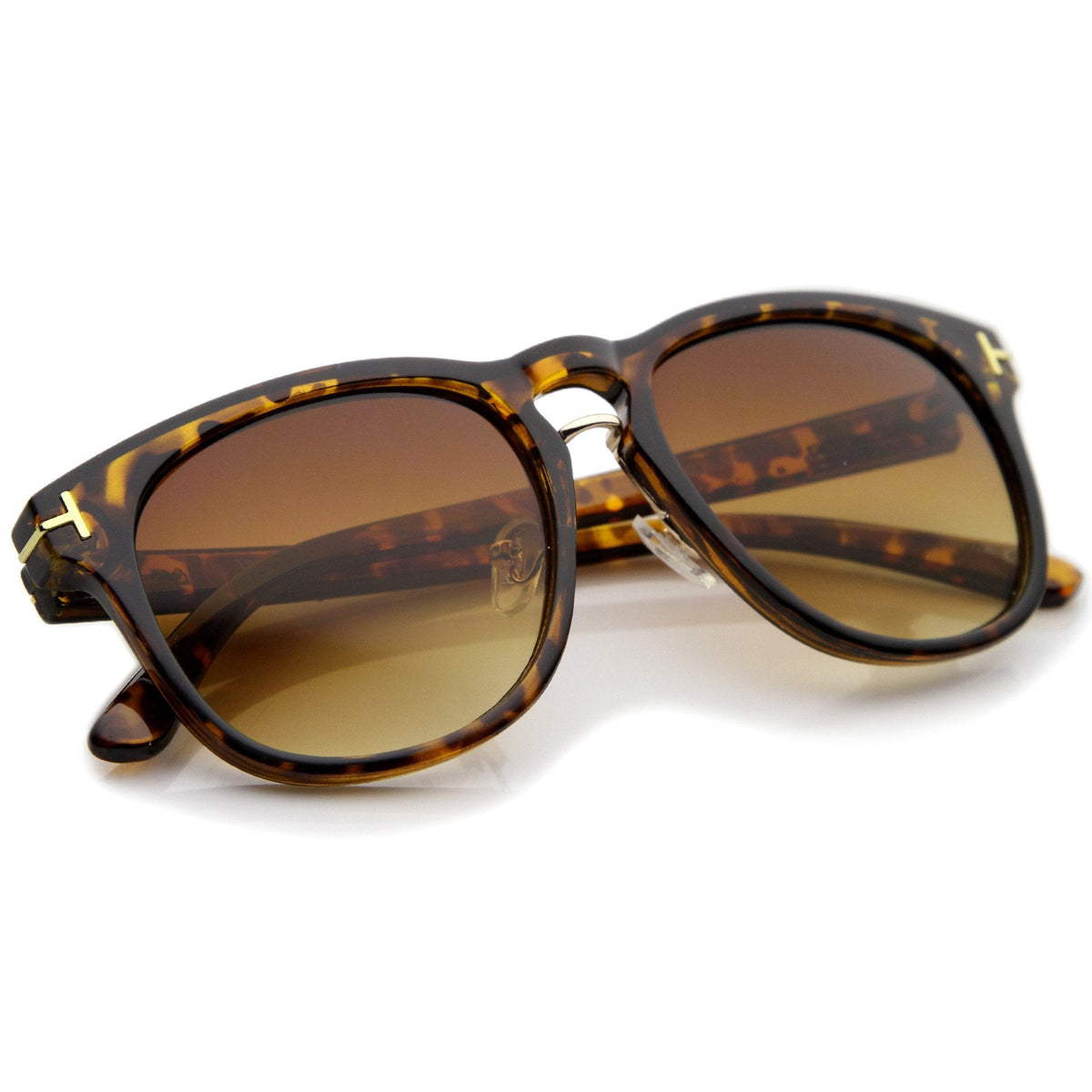 European Dapper Horned Rim Sunglasses A329