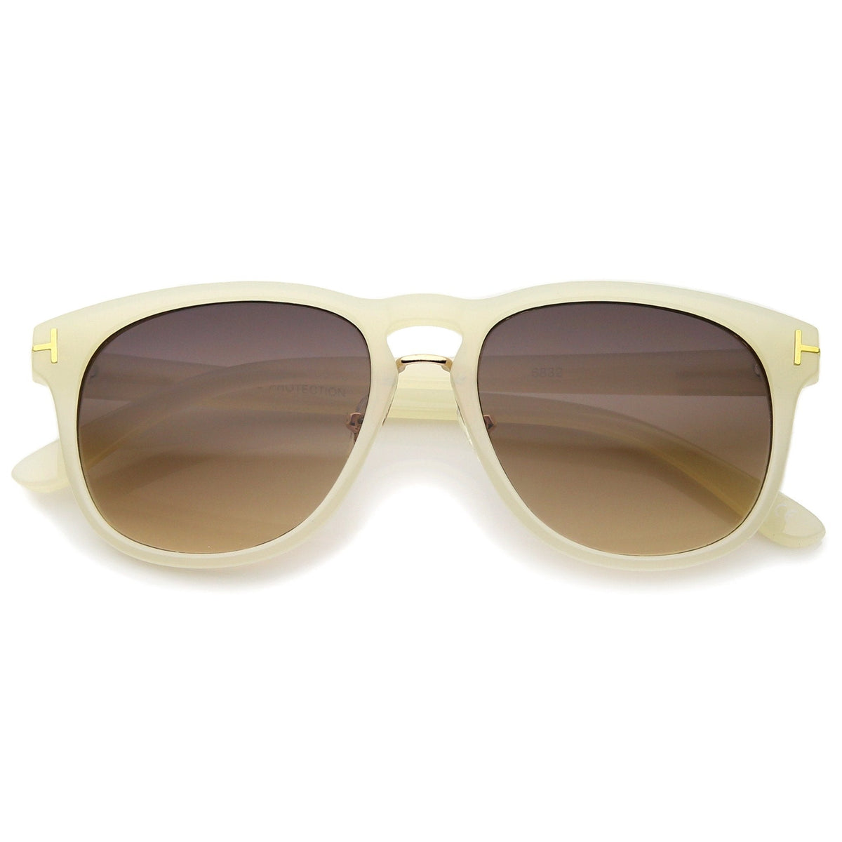 European Dapper Horned Rim Sunglasses A329