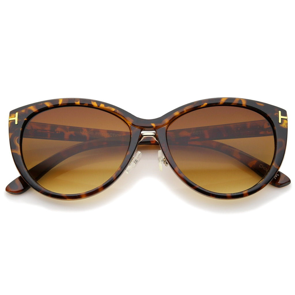 Women's Euro Oval Cat Eye Sunglasses A336