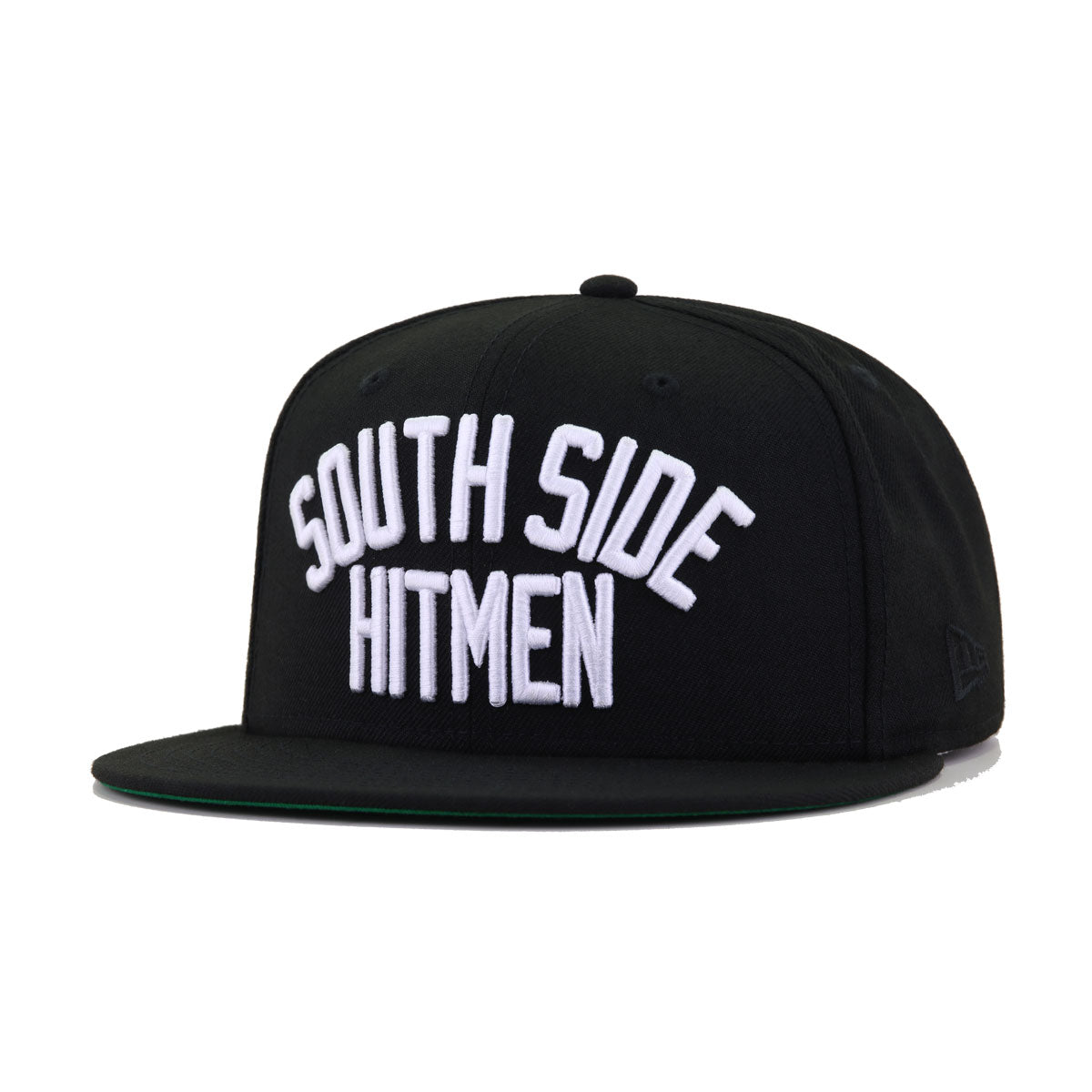 Chicago White Sox Black South Side Hitmen Green Bottom New Era 59Fifty Fitted