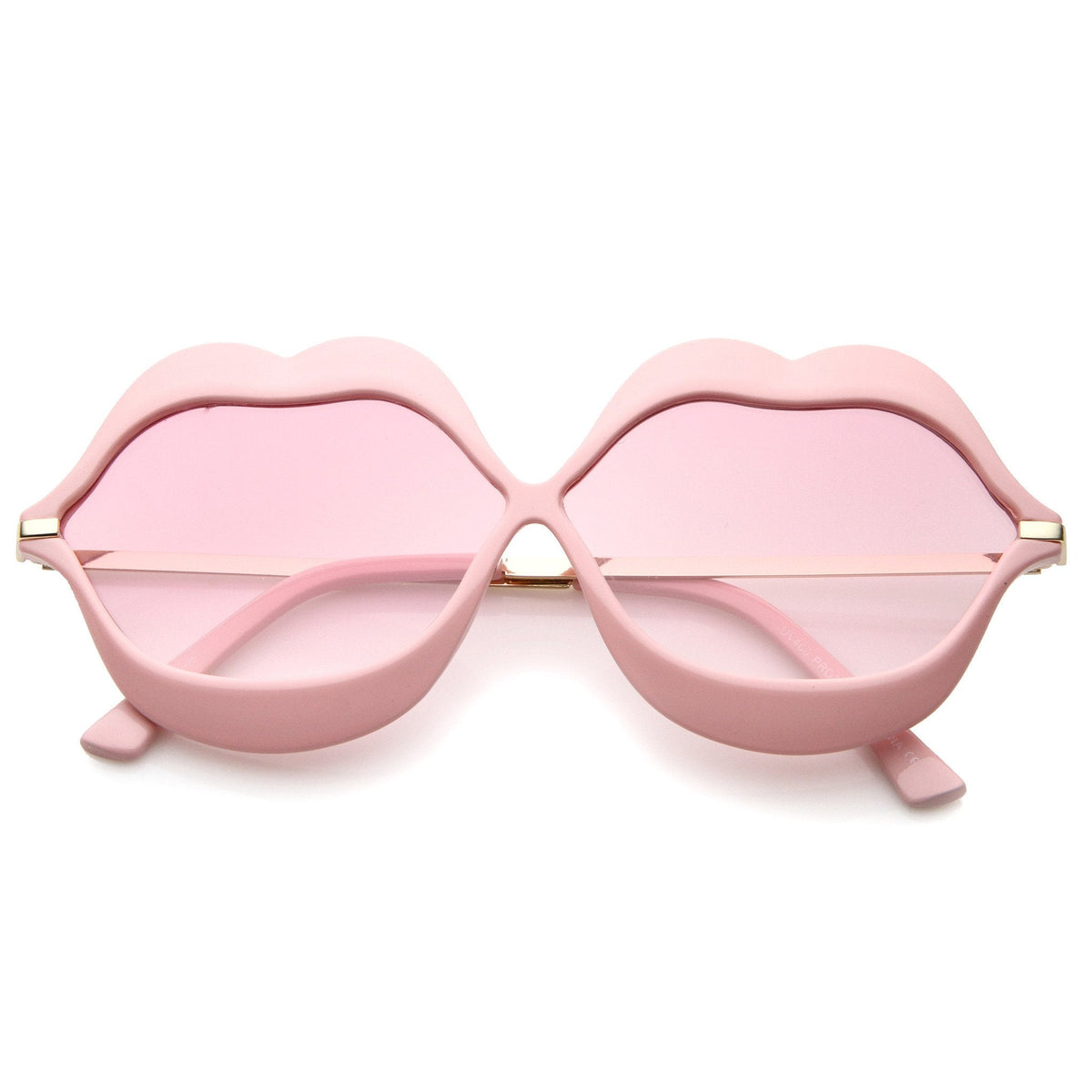 Oversize Novelty Lip Shape Frame Sunglasses A830
