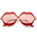Oversize Novelty Lip Shape Frame Sunglasses A830