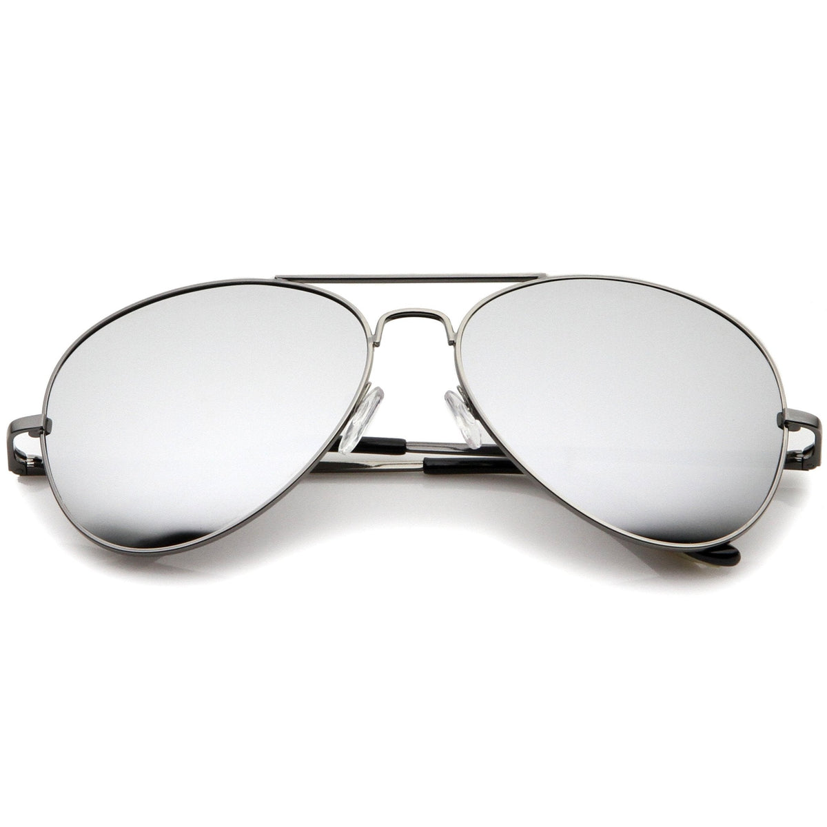 Retro Classic Celebrity Mirrored Lens Metal Aviator Sunglasses 1375