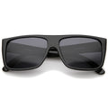 Retro Old School 1980's Flat Top Polarized Sunglasses 8956