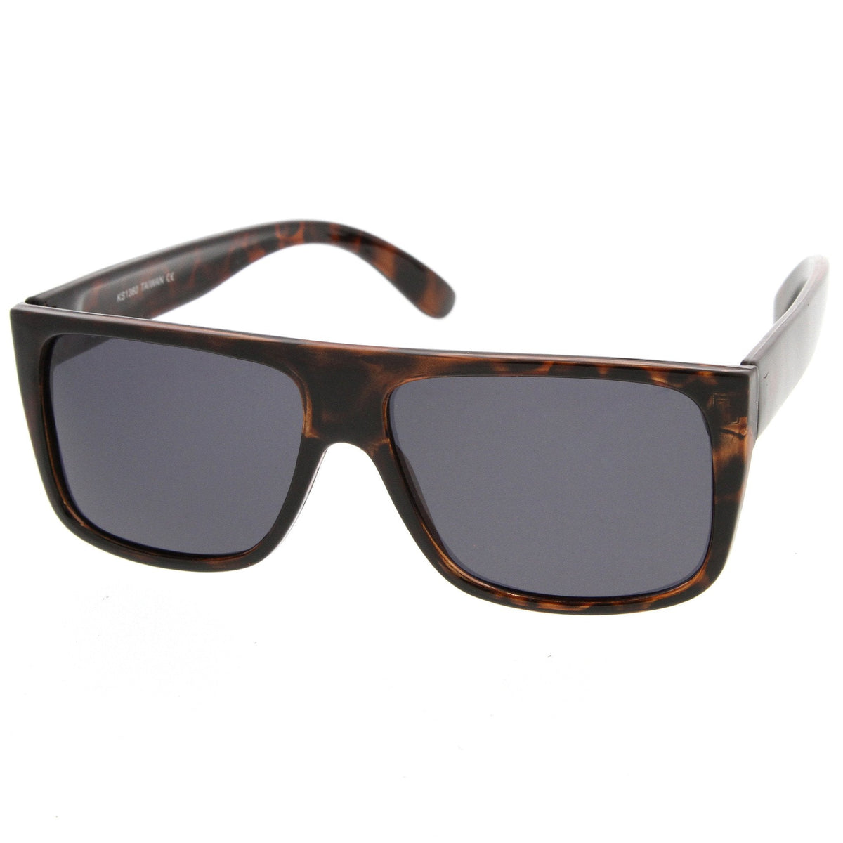 Retro Old School 1980's Flat Top Polarized Sunglasses 8956