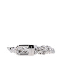 Metal Soft Speedy Soft Chain Strap Silver