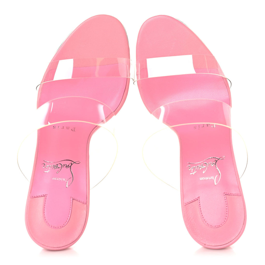 Nappa PVC Just Nothing 85 Slide Sandals 36 Calipso