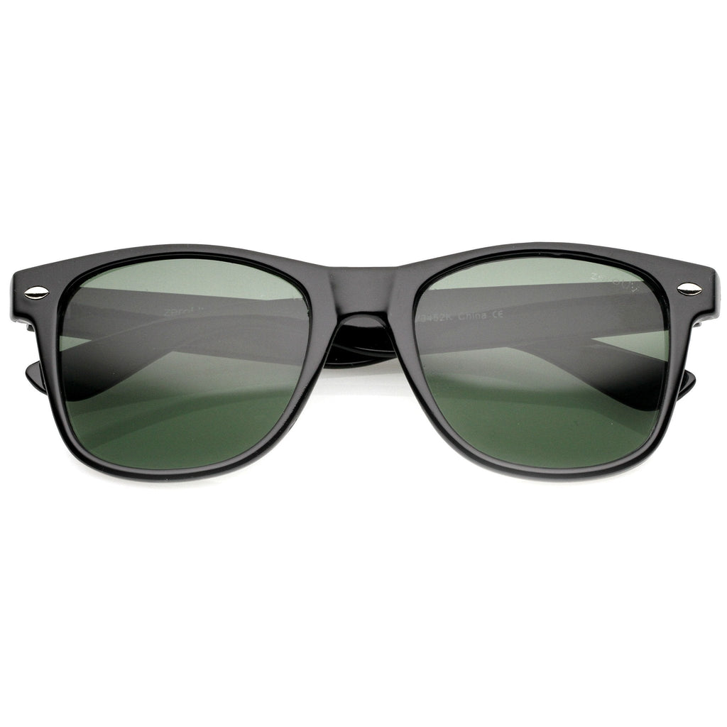 Standard Issue Classic Retro Horned Rim Sunglasses 8452