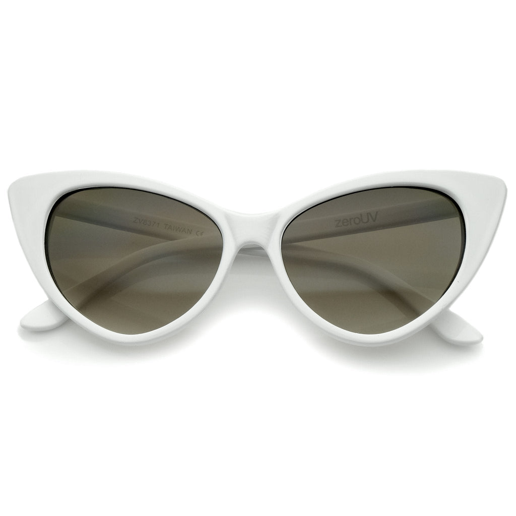 Womens Fashion Hot Tip Pointed Vintage Cat Eye Sunglasses 8371