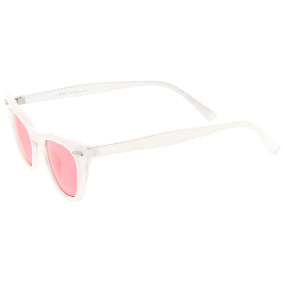 Women's Color Tone 90's Small Cat Eye Sunglasses C563