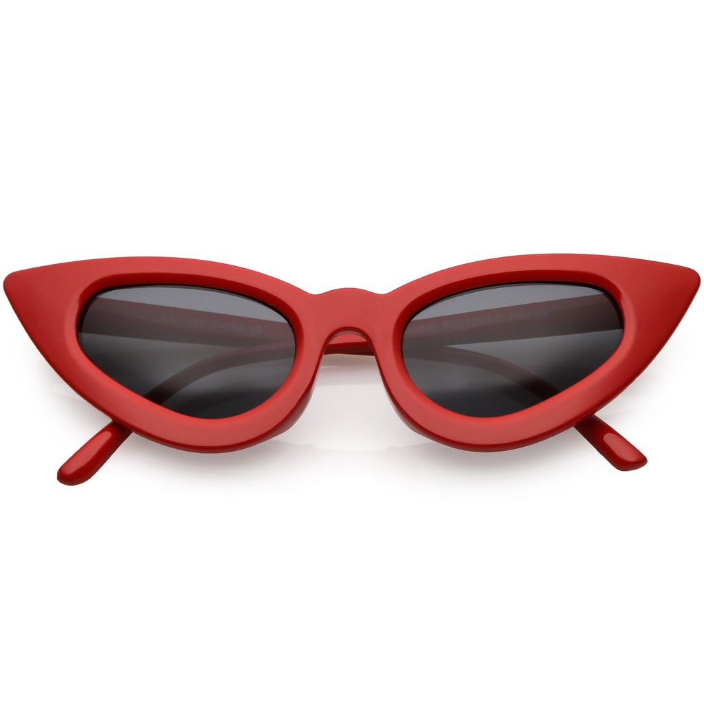 Women's Festival Retro Oval Cat Eye Sunglasses C572