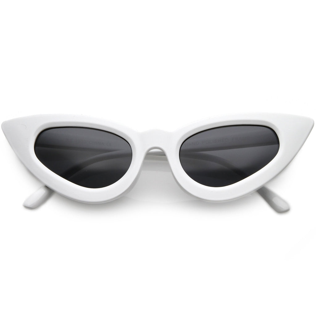 Women's Festival Retro Oval Cat Eye Sunglasses C572