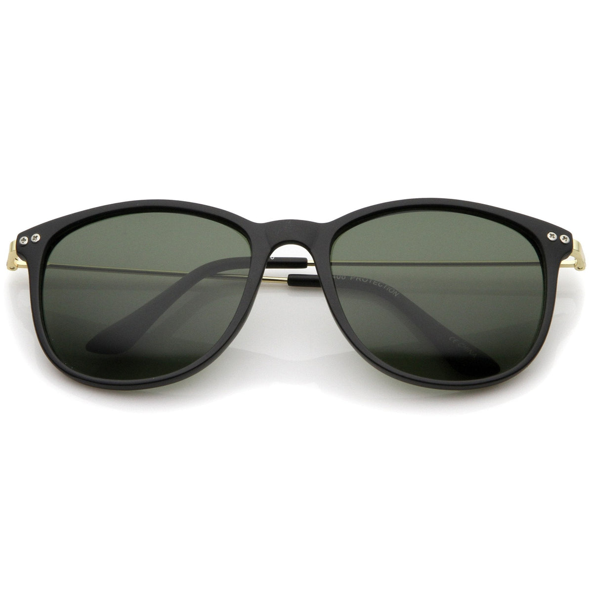 Classic Dapper Slim Horned Rim Sunglasses A790