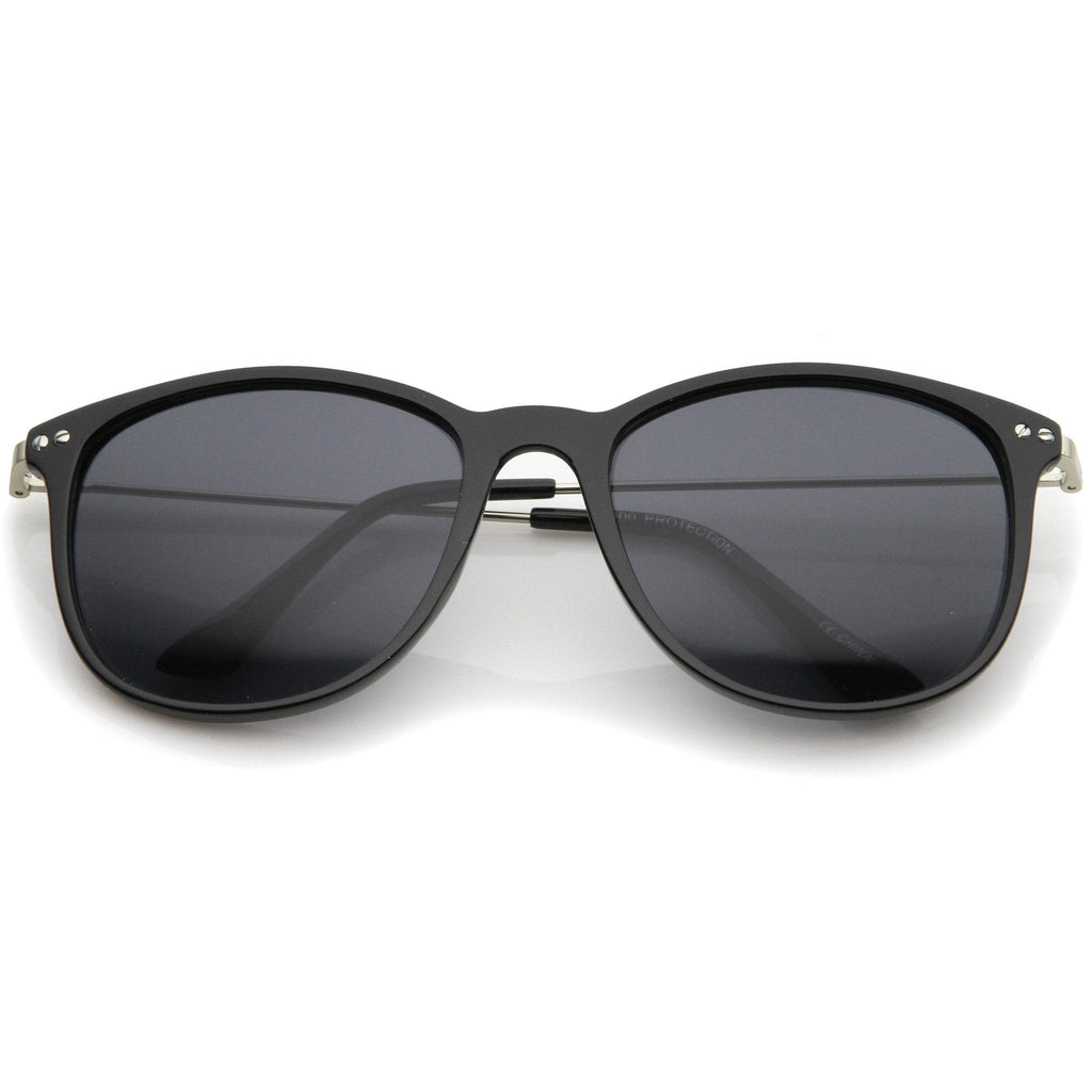 Classic Dapper Slim Horned Rim Sunglasses A790