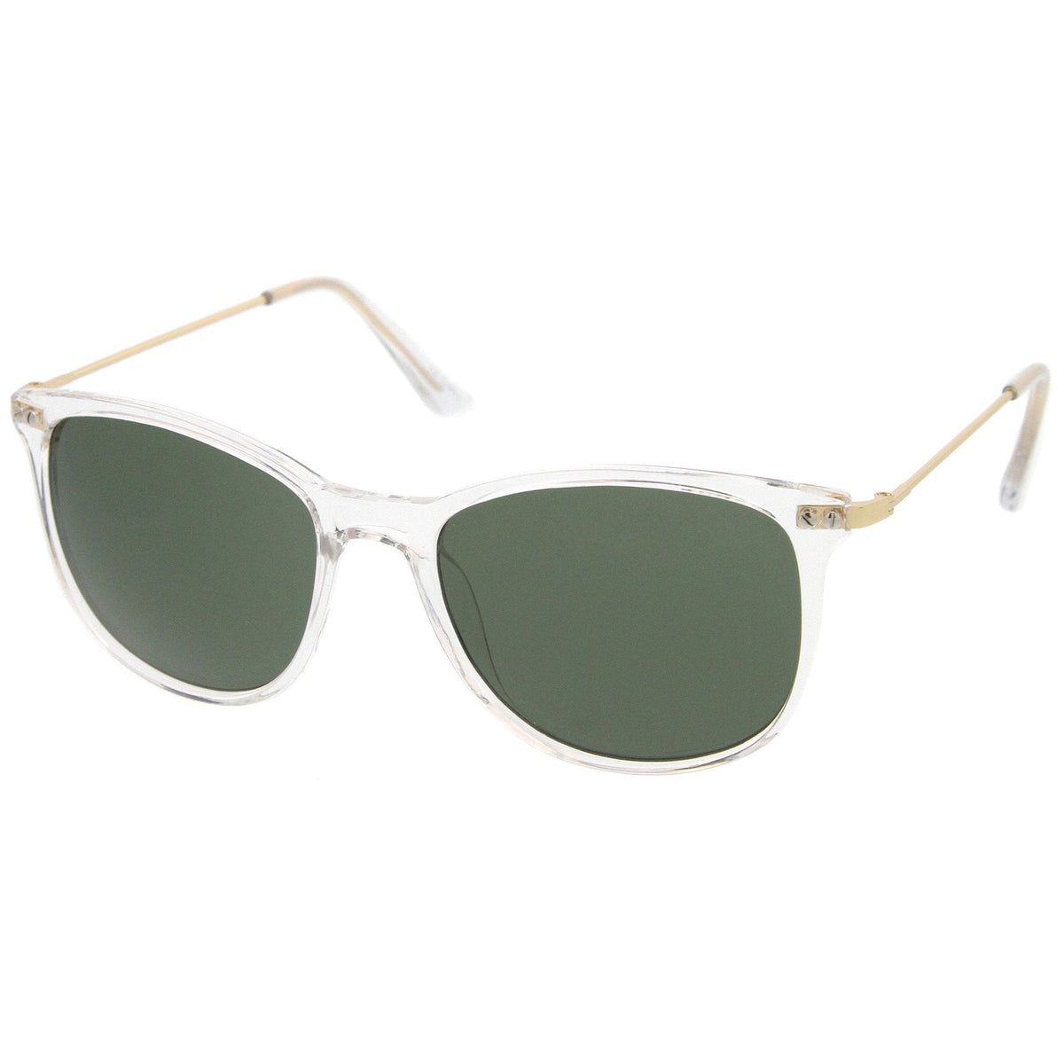 Classic Dapper Slim Horned Rim Sunglasses A790