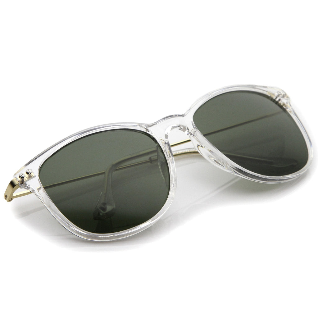 Classic Dapper Slim Horned Rim Sunglasses A790