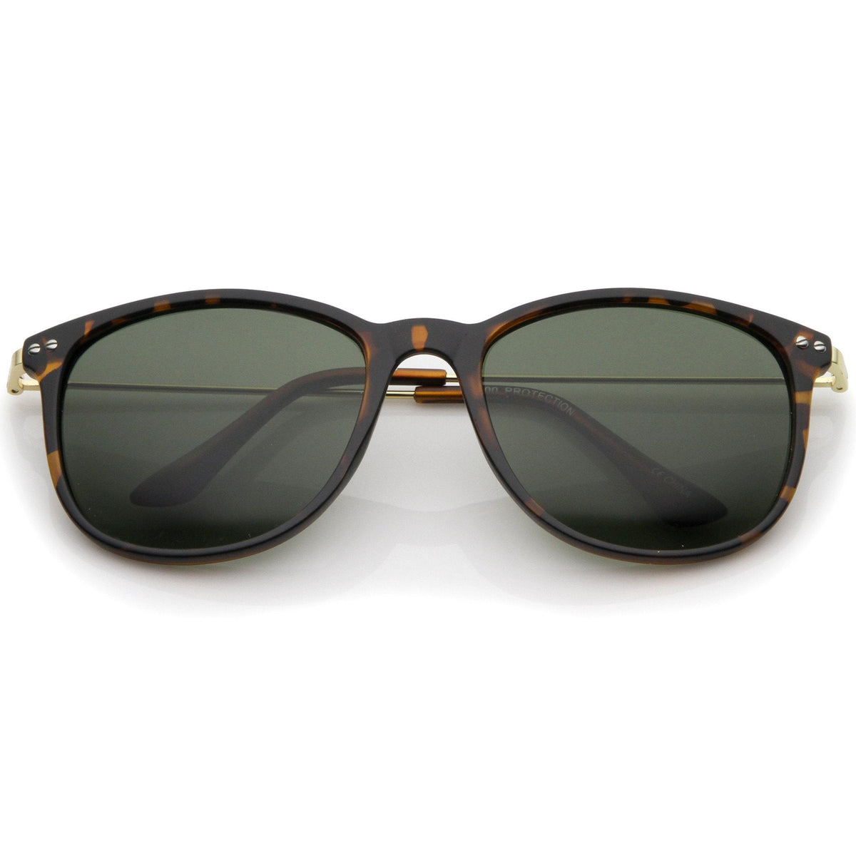 Classic Dapper Slim Horned Rim Sunglasses A790