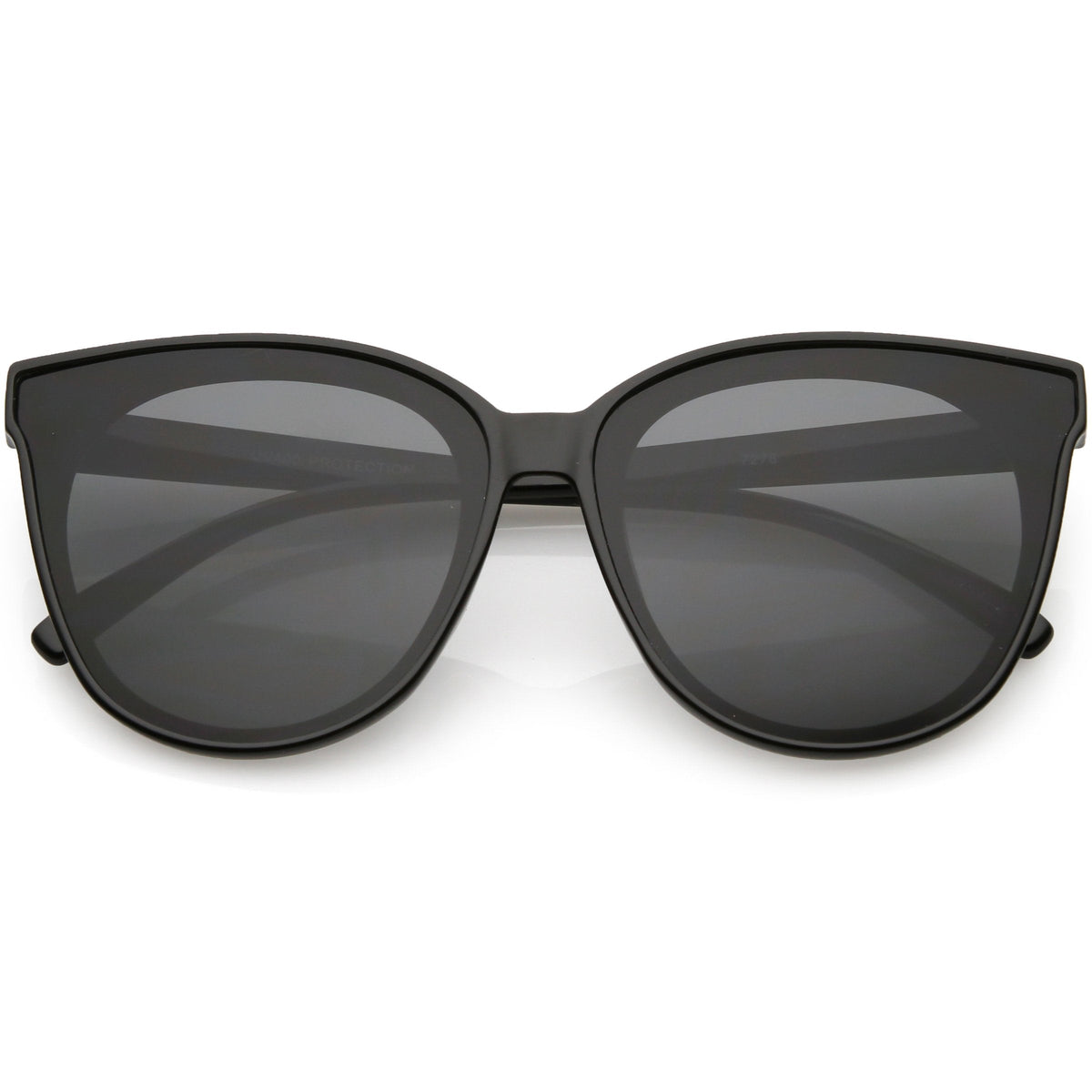 Women's Oversize Flat Infinity Lens Cat Eye Sunglasses C340