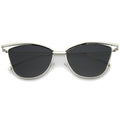 Women's Elegant Laser Cut Cat Eye Sunglasses A903