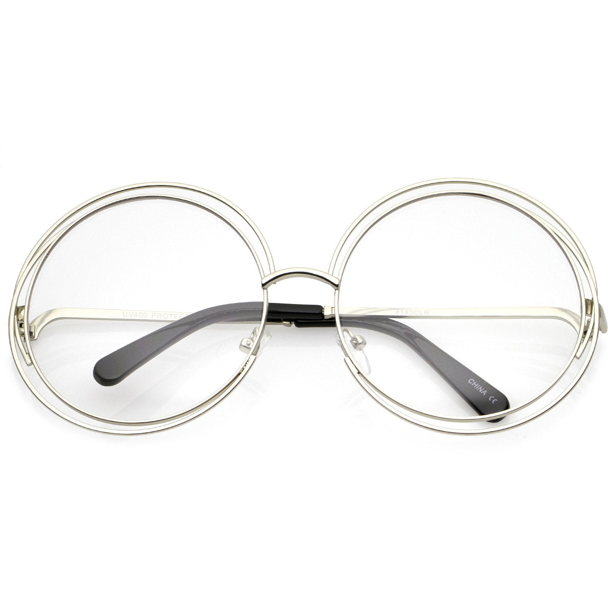 Women's Modern Oversize Loop Round Sunglasses A822