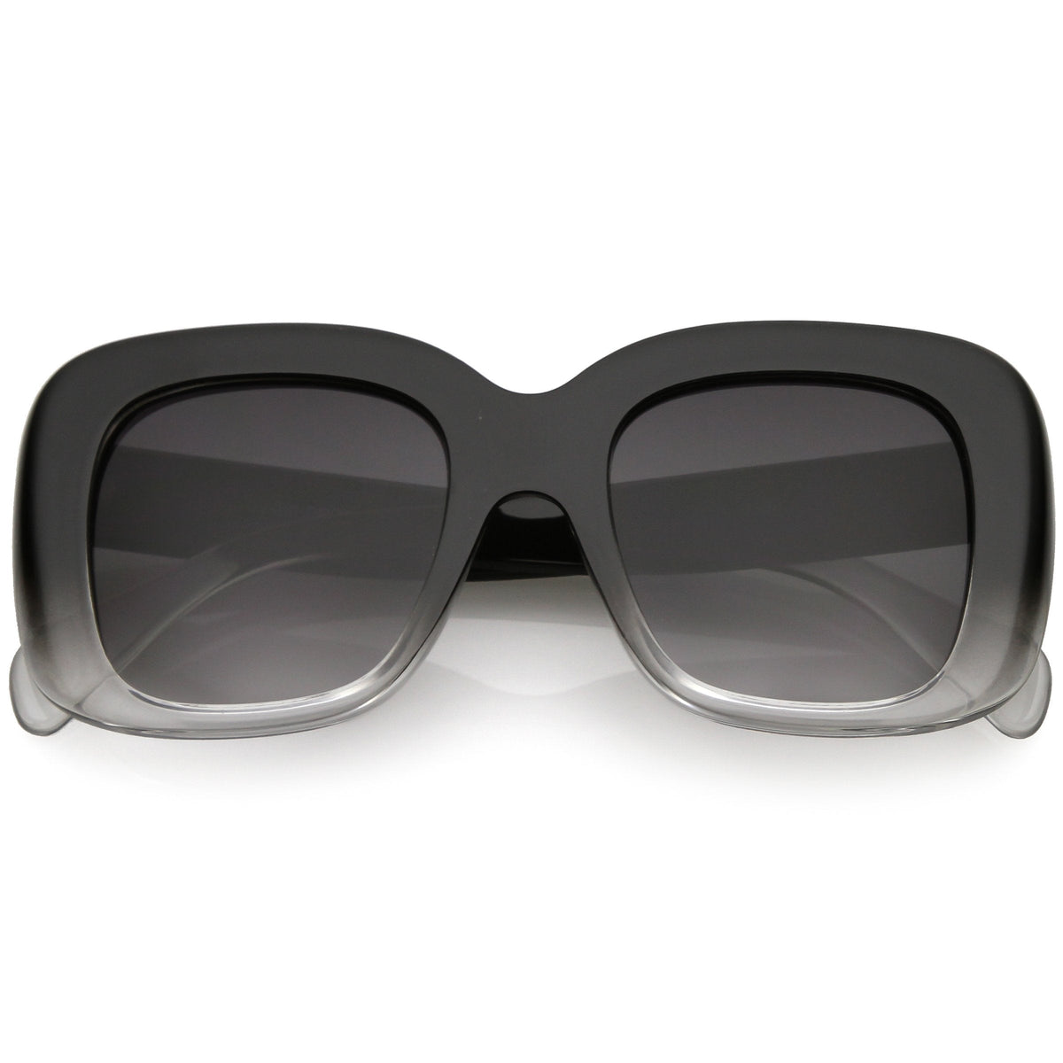Women's Oversize Retro Square Thick Frame Sunglasses C552