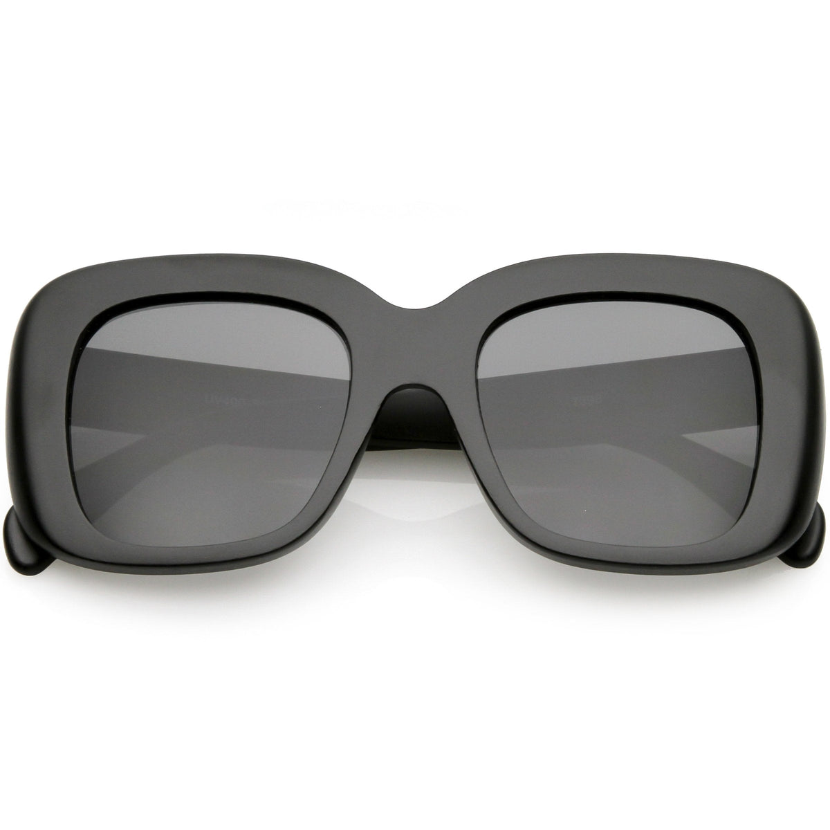 Women's Oversize Retro Square Thick Frame Sunglasses C552