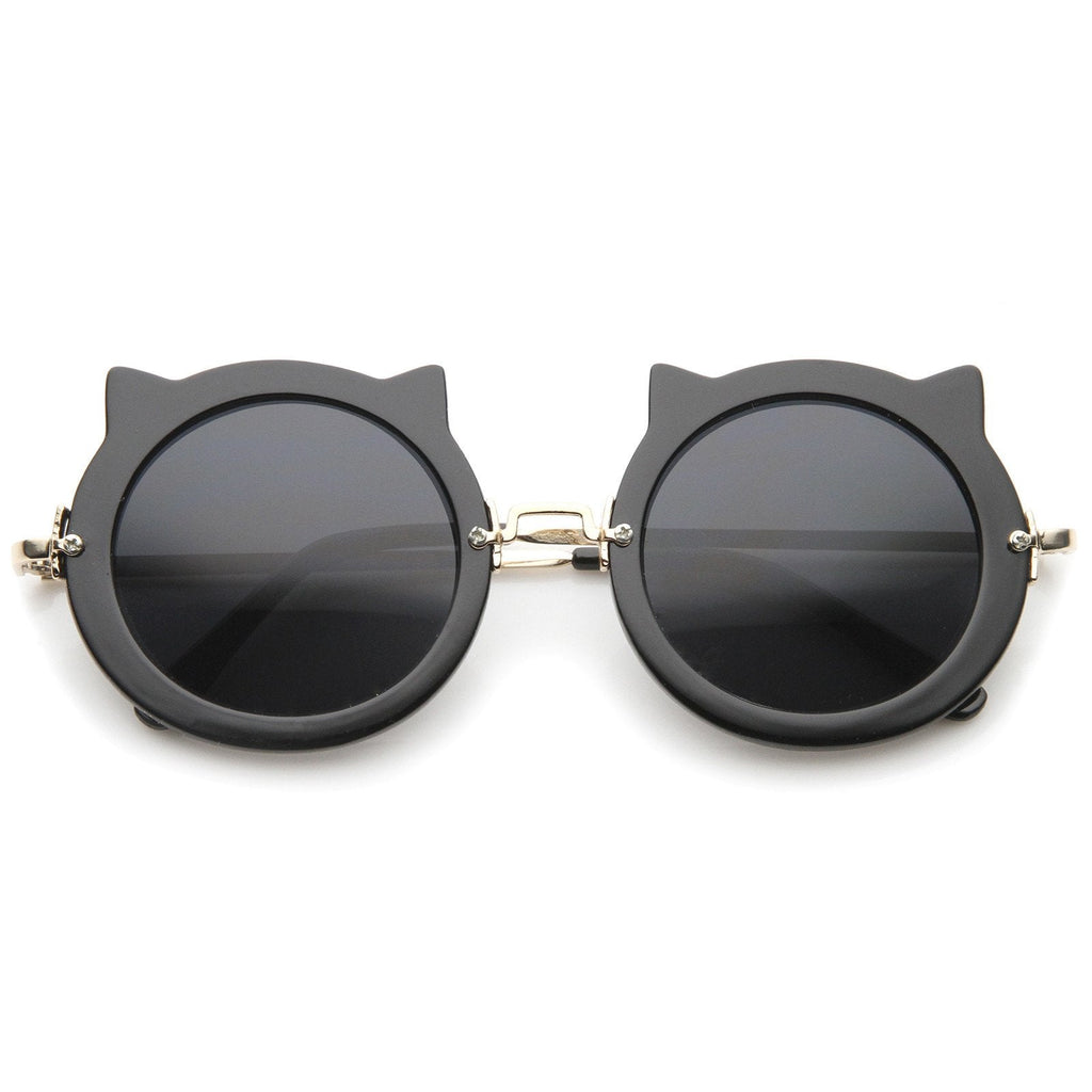 Women's Spiked Round Sunglasses A087