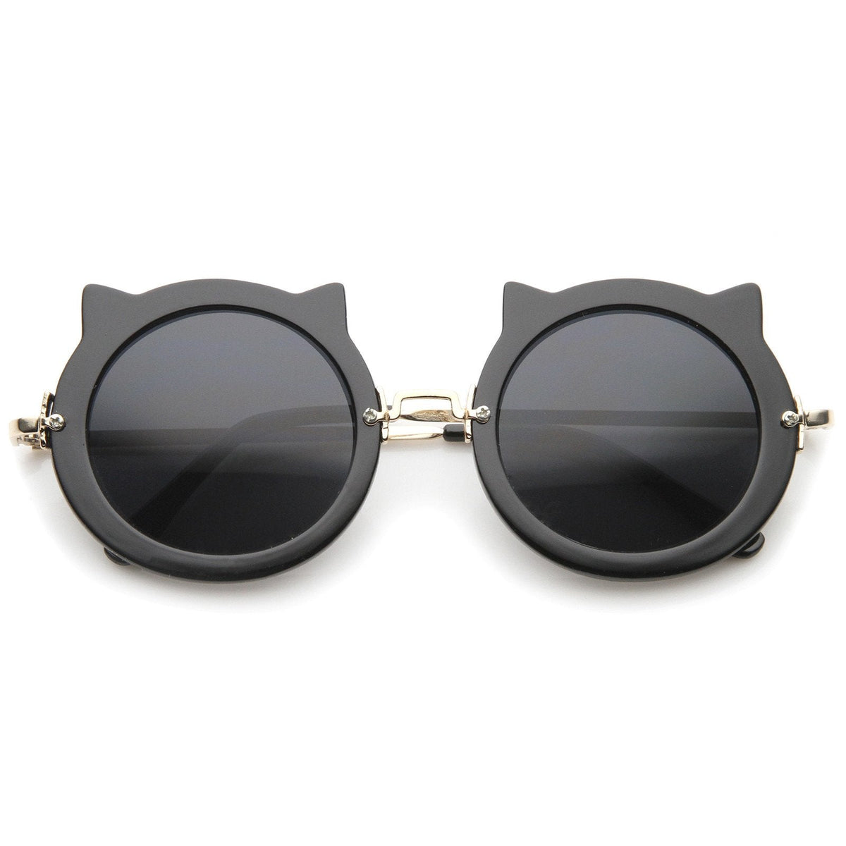 Women's Spiked Round Sunglasses A087