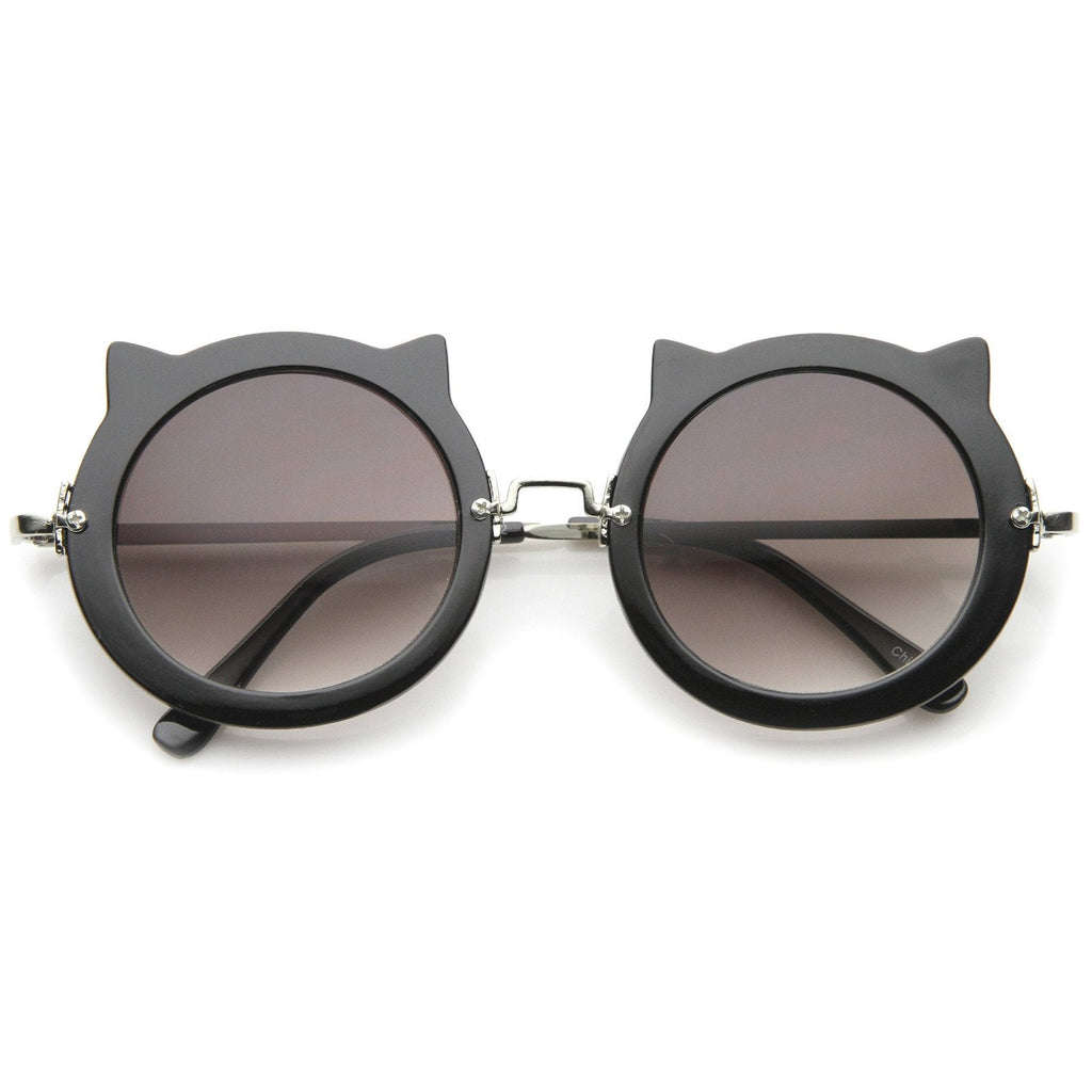 Women's Spiked Round Sunglasses A087