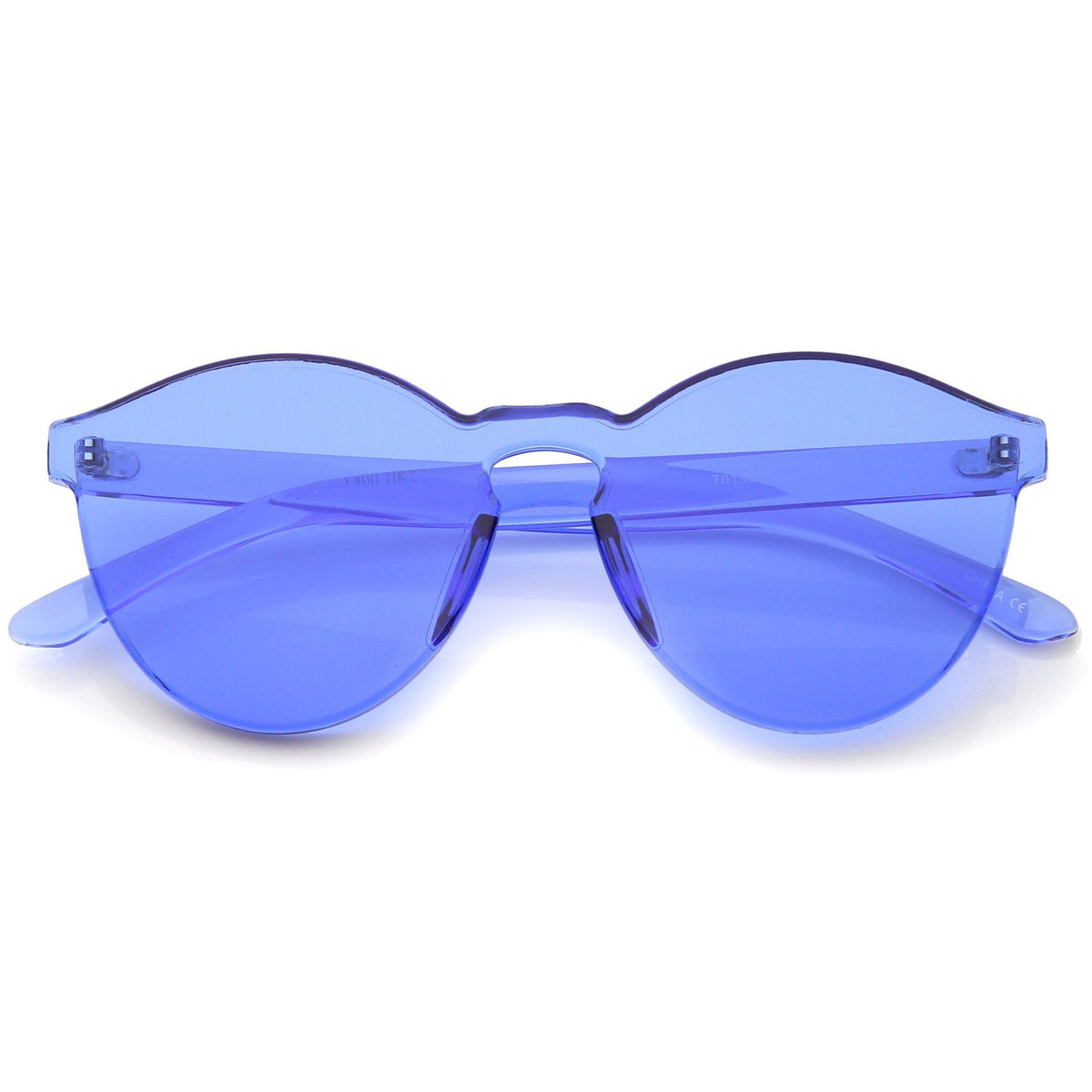 Mono Block Rimless PC Color Tone Lens Sunglasses
